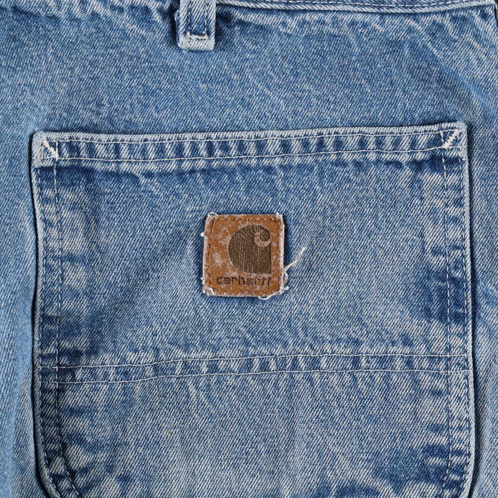 Carhartt Dungaree Fit Denim Painter Pants, Men's, W34 equivalent cotton blue type Vintage Second Hand