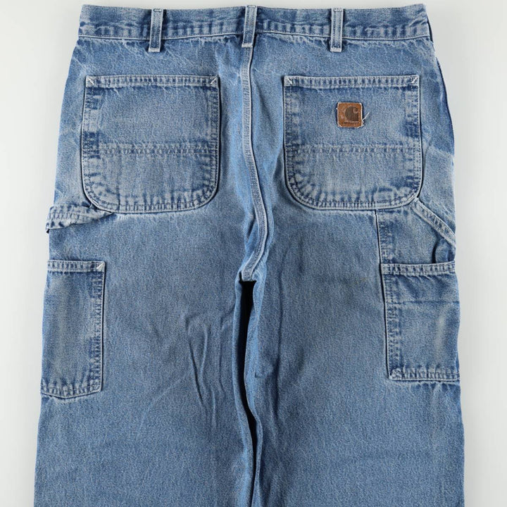 Carhartt Dungaree Fit Denim Painter Pants, Men's, W34 equivalent cotton blue type Vintage Second Hand