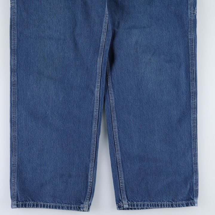 2000'S Carhartt Dungaree Fit Denim Painter Pants, Men's, Size W35 cotton blue type Vintage Second Hand