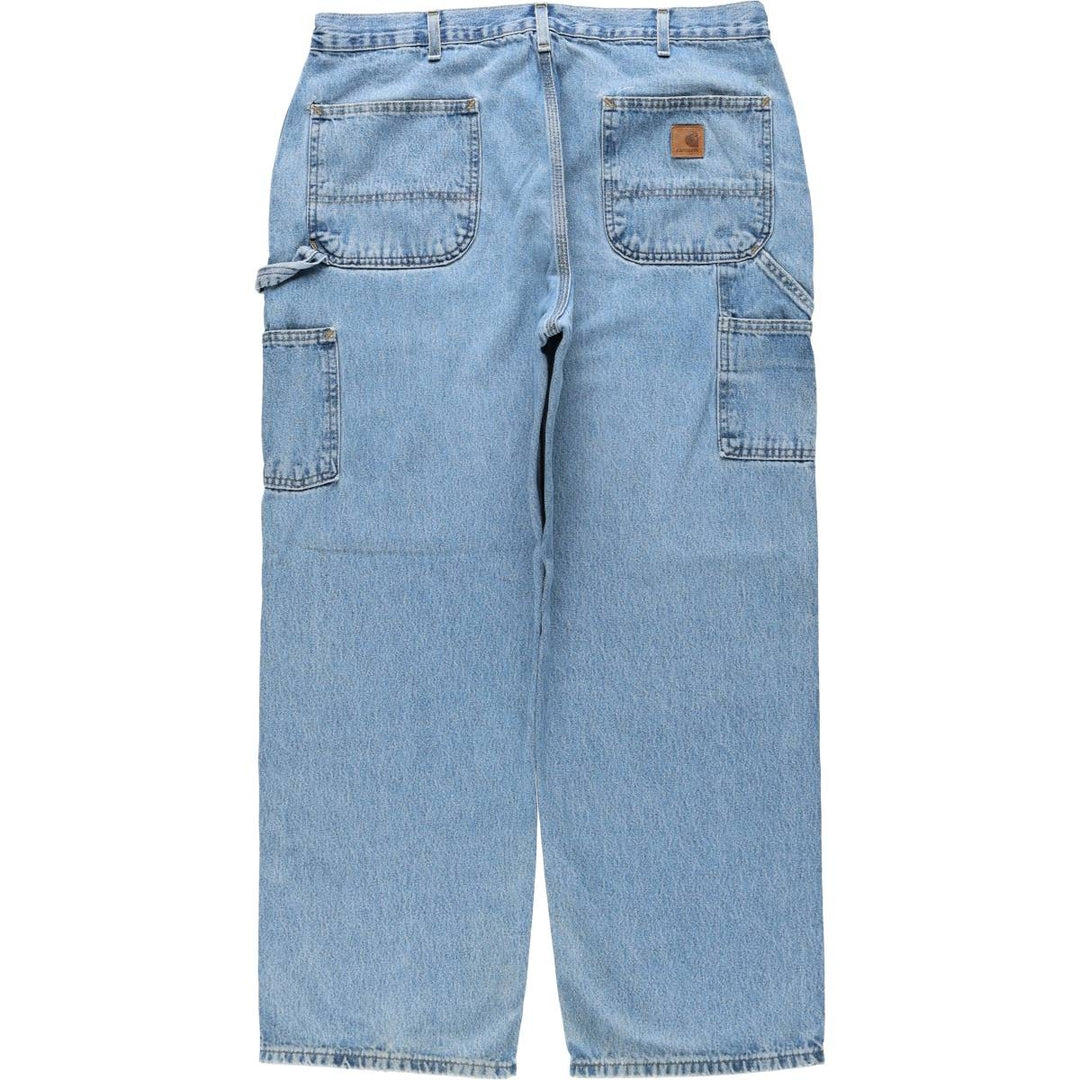 Carhartt Original Dungaree Fit Denim Painter Pants, Men's, W37 equivalent cotton blue type Vintage Second Hand