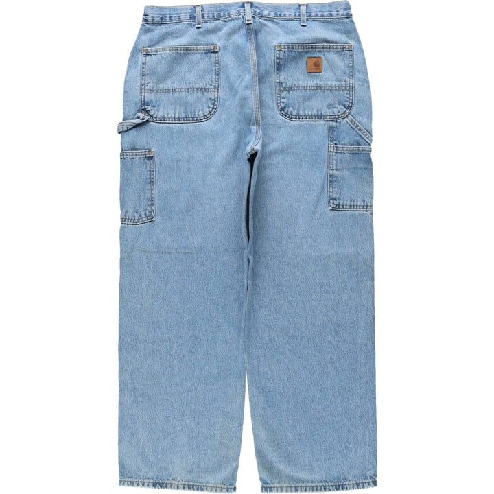 Carhartt Original Dungaree Fit Denim Painter Pants, Men's, W37 equivalent cotton blue type Vintage Second Hand