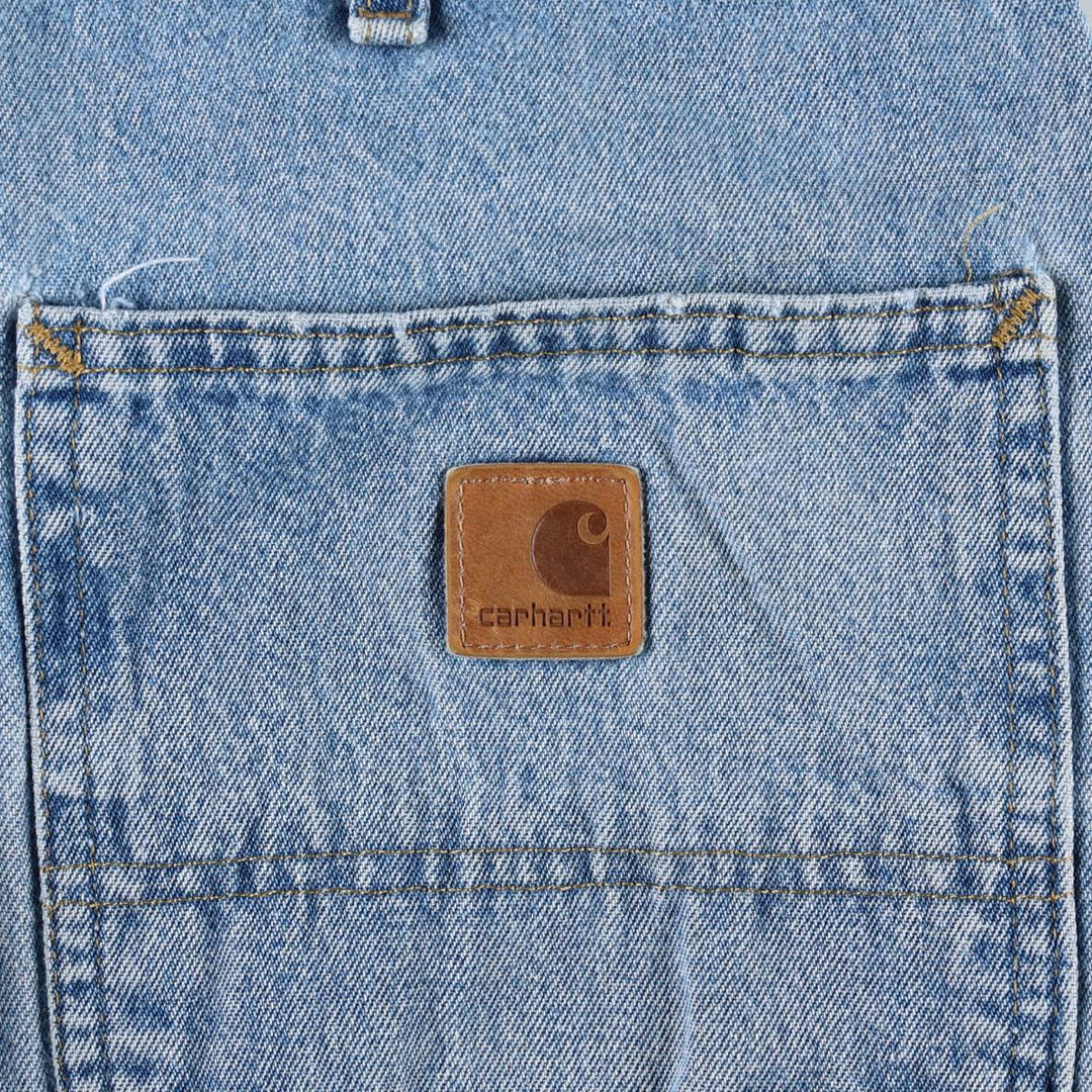 Carhartt Original Dungaree Fit Denim Painter Pants, Men's, W37 equivalent cotton blue type Vintage Second Hand
