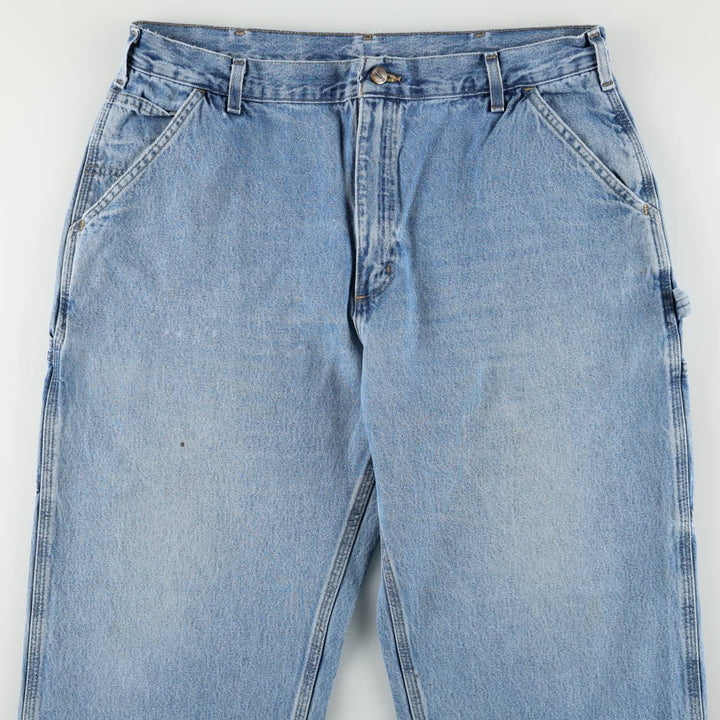 Carhartt Original Dungaree Fit Denim Painter Pants, Men's, W37 equivalent cotton blue type Vintage Second Hand