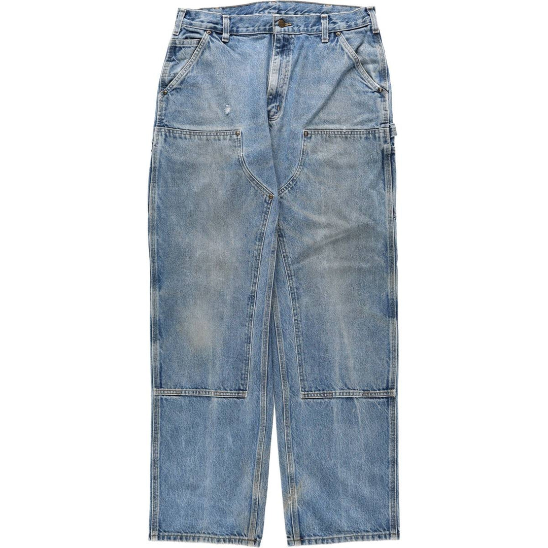 Carhartt Dungaree Fit Double Knee Painter Pants, Men's W34 (approx.) cotton blue type Vintage Second Hand