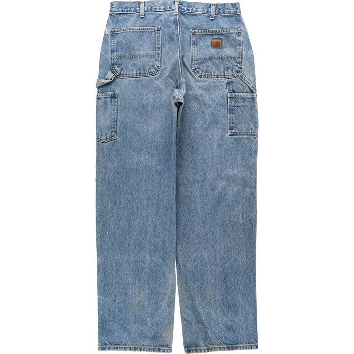Carhartt Dungaree Fit Double Knee Painter Pants, Men's W34 (approx.) cotton blue type Vintage Second Hand