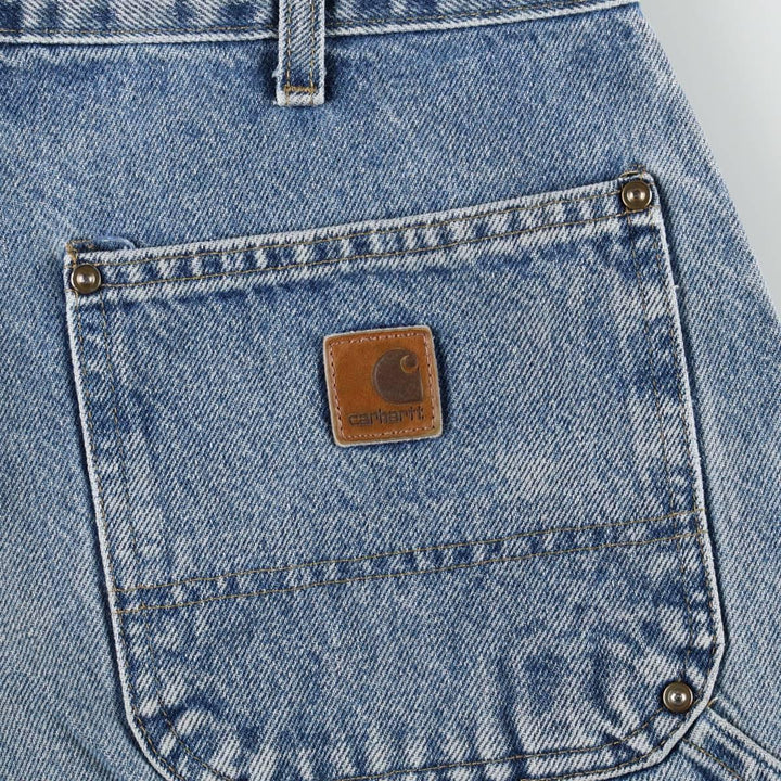 Carhartt Dungaree Fit Double Knee Painter Pants, Men's W34 (approx.) cotton blue type Vintage Second Hand