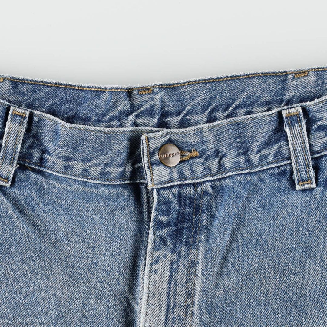Carhartt Dungaree Fit Double Knee Painter Pants, Men's W34 (approx.) cotton blue type Vintage Second Hand