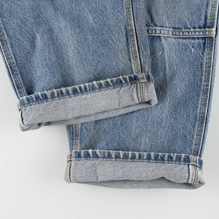 Carhartt Dungaree Fit Double Knee Painter Pants, Men's W34 (approx.) cotton blue type Vintage Second Hand