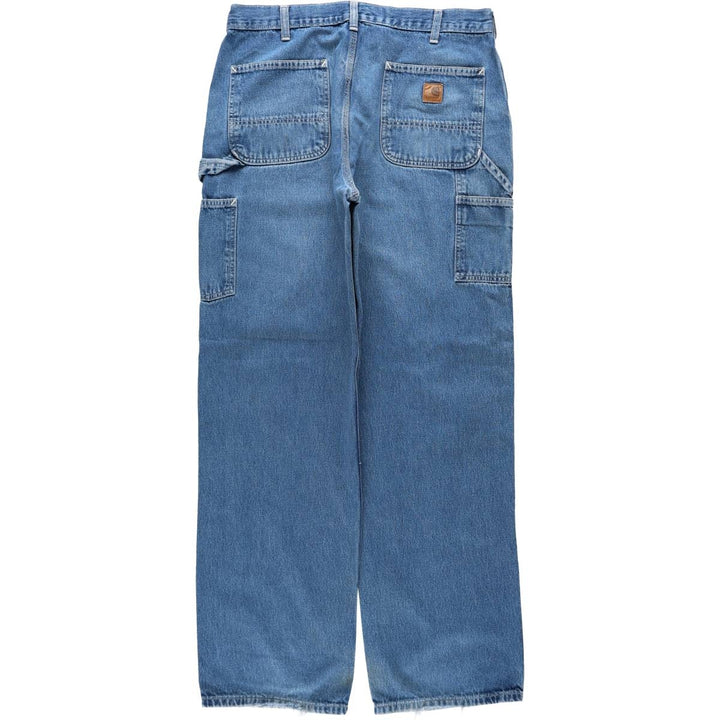 Carhartt Dungaree Fit Denim Painter Pants, Men's, W35 equivalent cotton blue type Vintage Second Hand