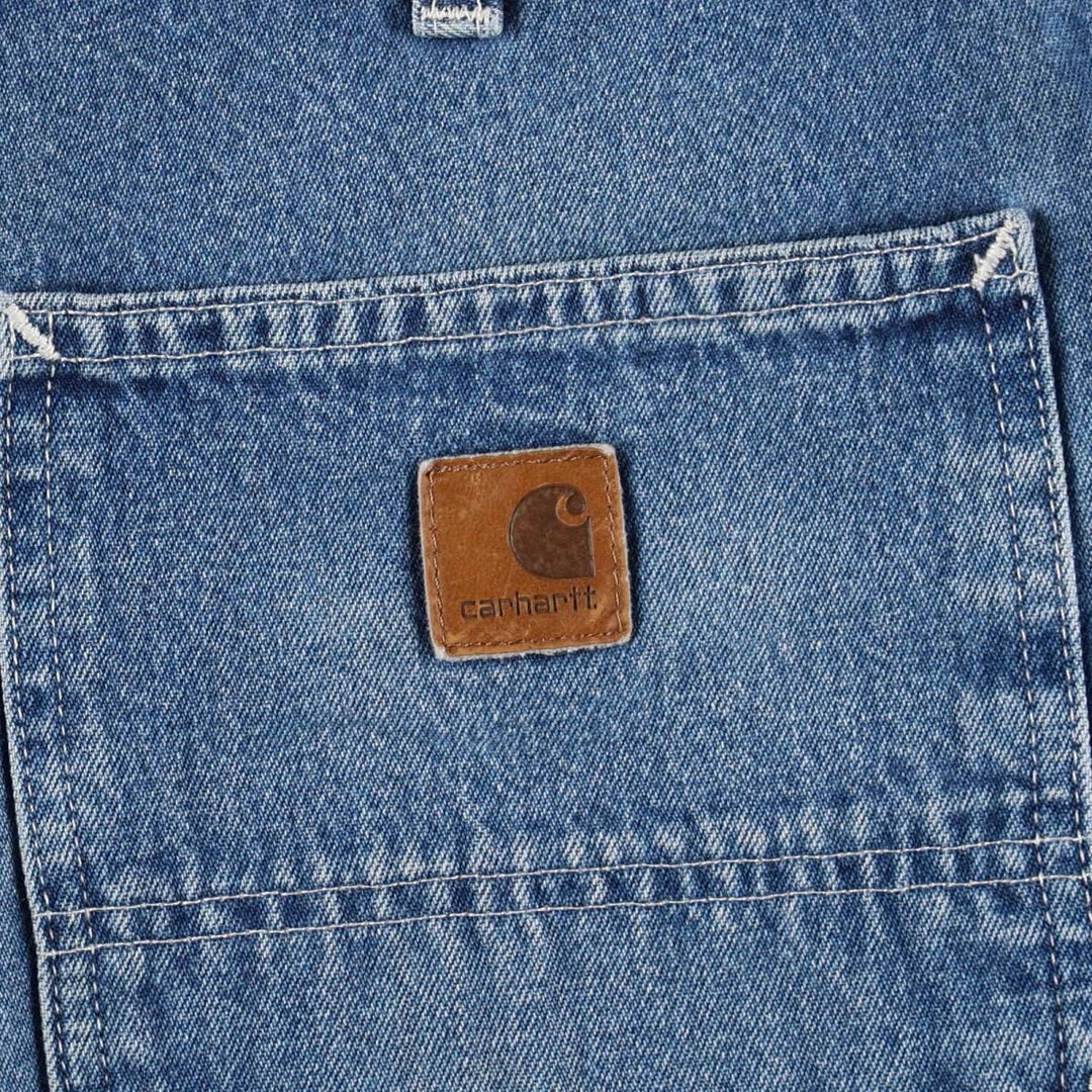 Carhartt Dungaree Fit Denim Painter Pants, Men's, W35 equivalent cotton blue type Vintage Second Hand