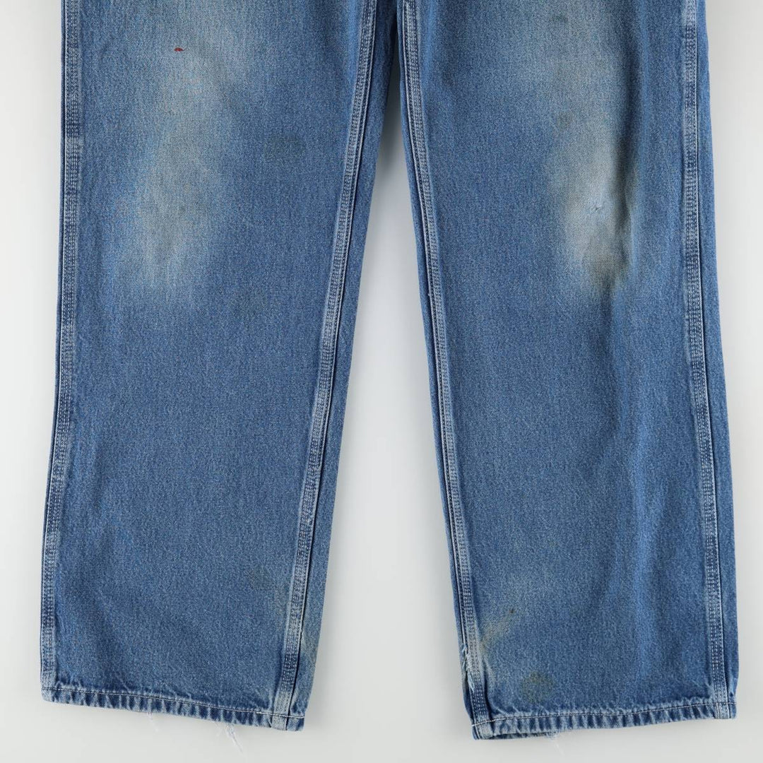 Carhartt Dungaree Fit Denim Painter Pants, Men's, W35 equivalent cotton blue type Vintage Second Hand