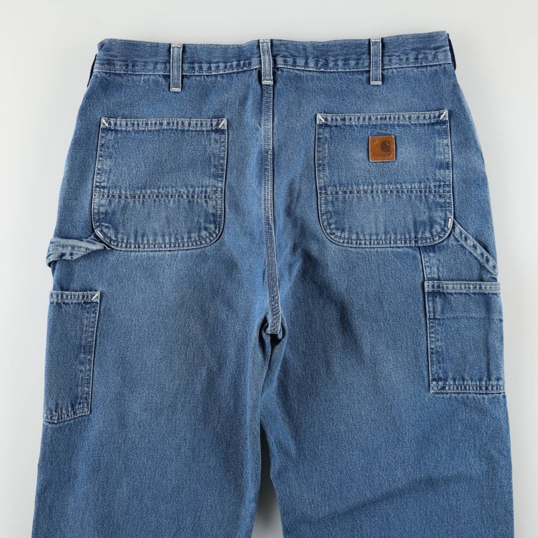 Carhartt Dungaree Fit Denim Painter Pants, Men's, W35 equivalent cotton blue type Vintage Second Hand