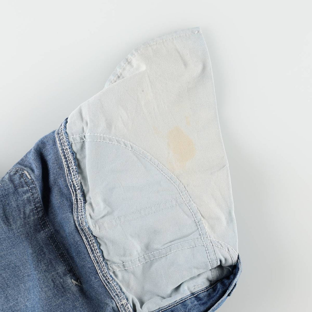 Carhartt Dungaree Fit Denim Painter Pants, Men's, W35 equivalent cotton blue type Vintage Second Hand