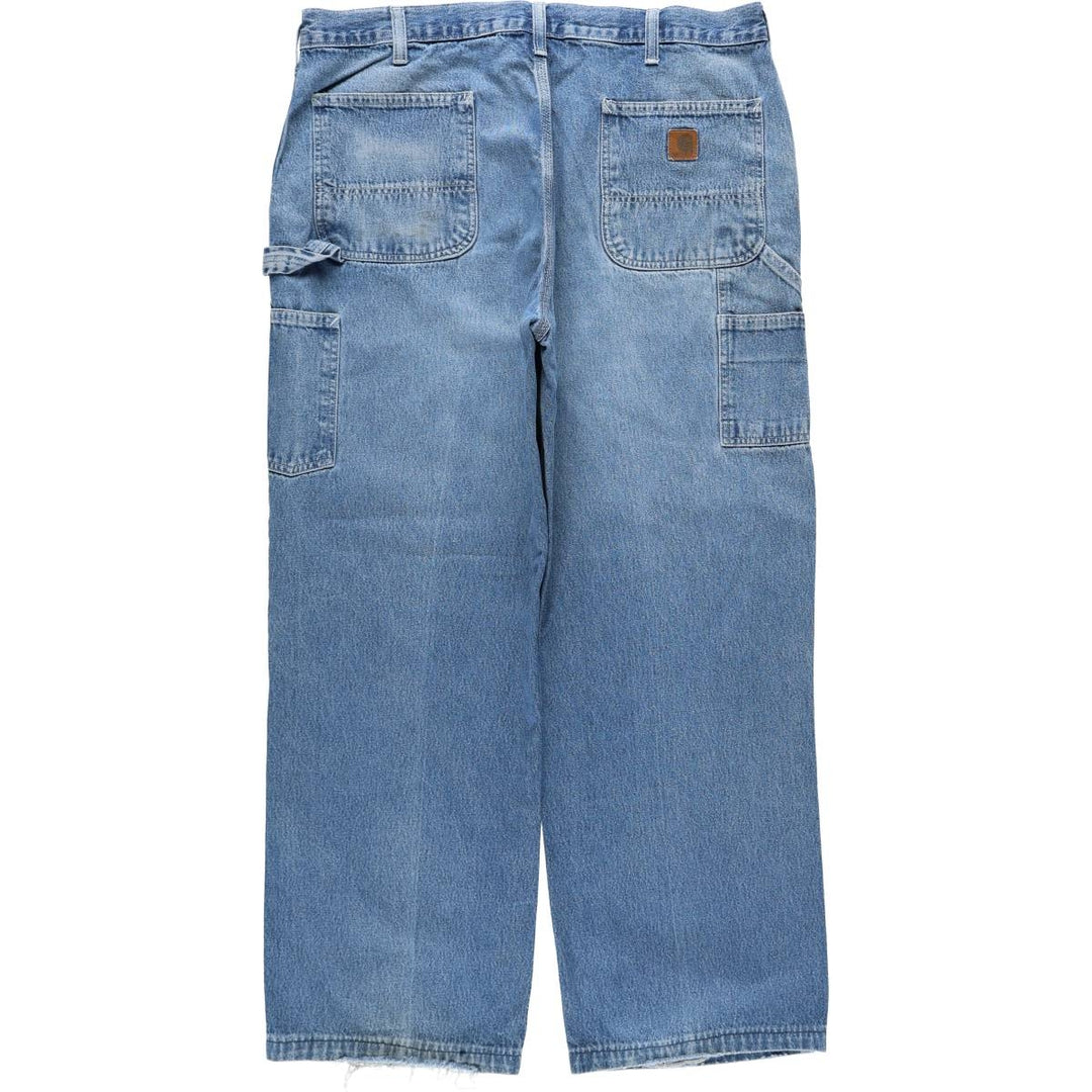 2000'S Carhartt Dungaree Fit Denim Painter Pants, Men's, Size W37 cotton blue type Vintage Second Hand