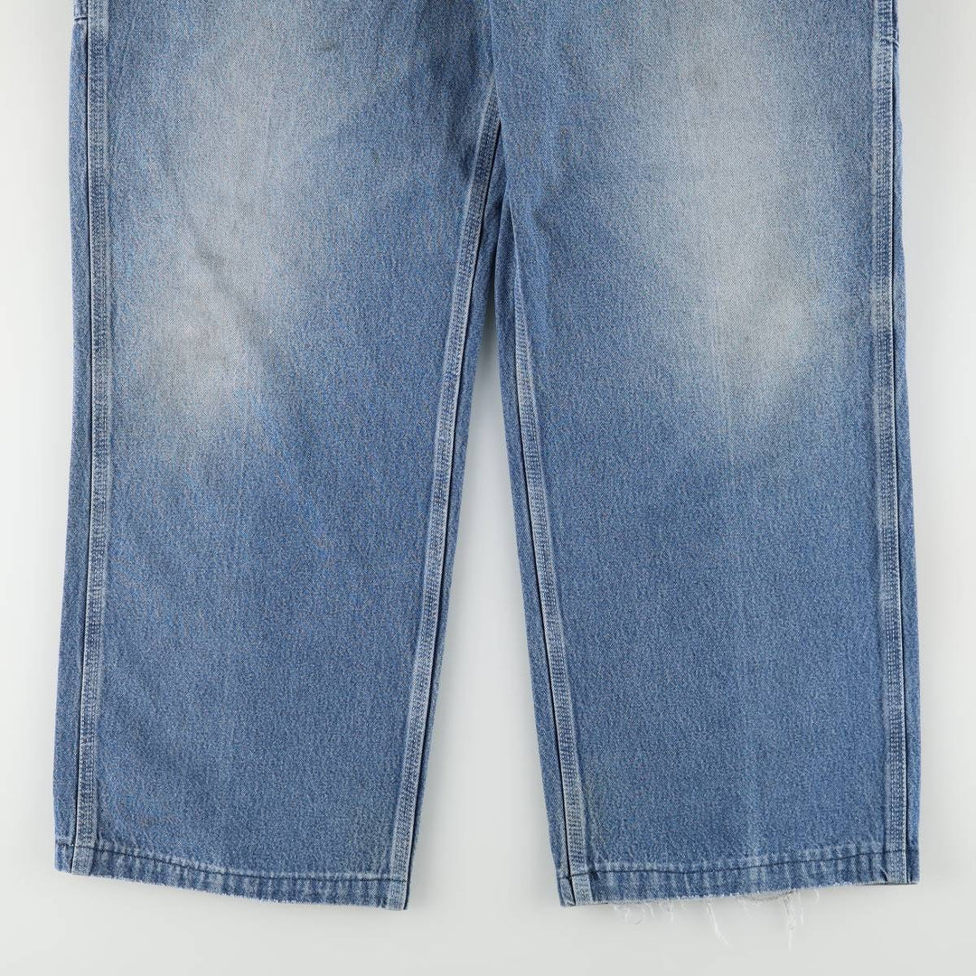 2000'S Carhartt Dungaree Fit Denim Painter Pants, Men's, Size W37 cotton blue type Vintage Second Hand