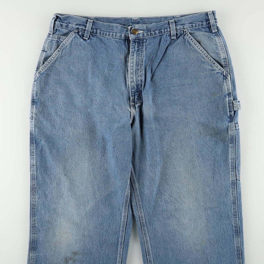 Carhartt Loose Original Fit Denim Painter Pants, Men's, Size 37 cotton blue type Vintage Second Hand