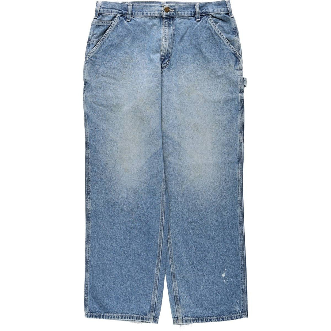 Carhartt Loose Original Fit Denim Painter Pants, Men's W36 (approx.) cotton blue type Vintage Second Hand