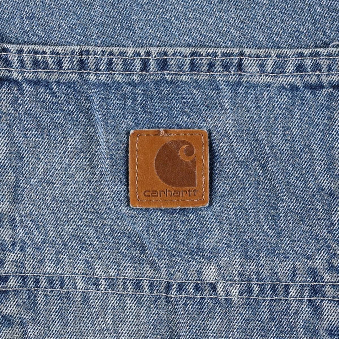Carhartt Loose Original Fit Denim Painter Pants, Men's W36 (approx.) cotton blue type Vintage Second Hand