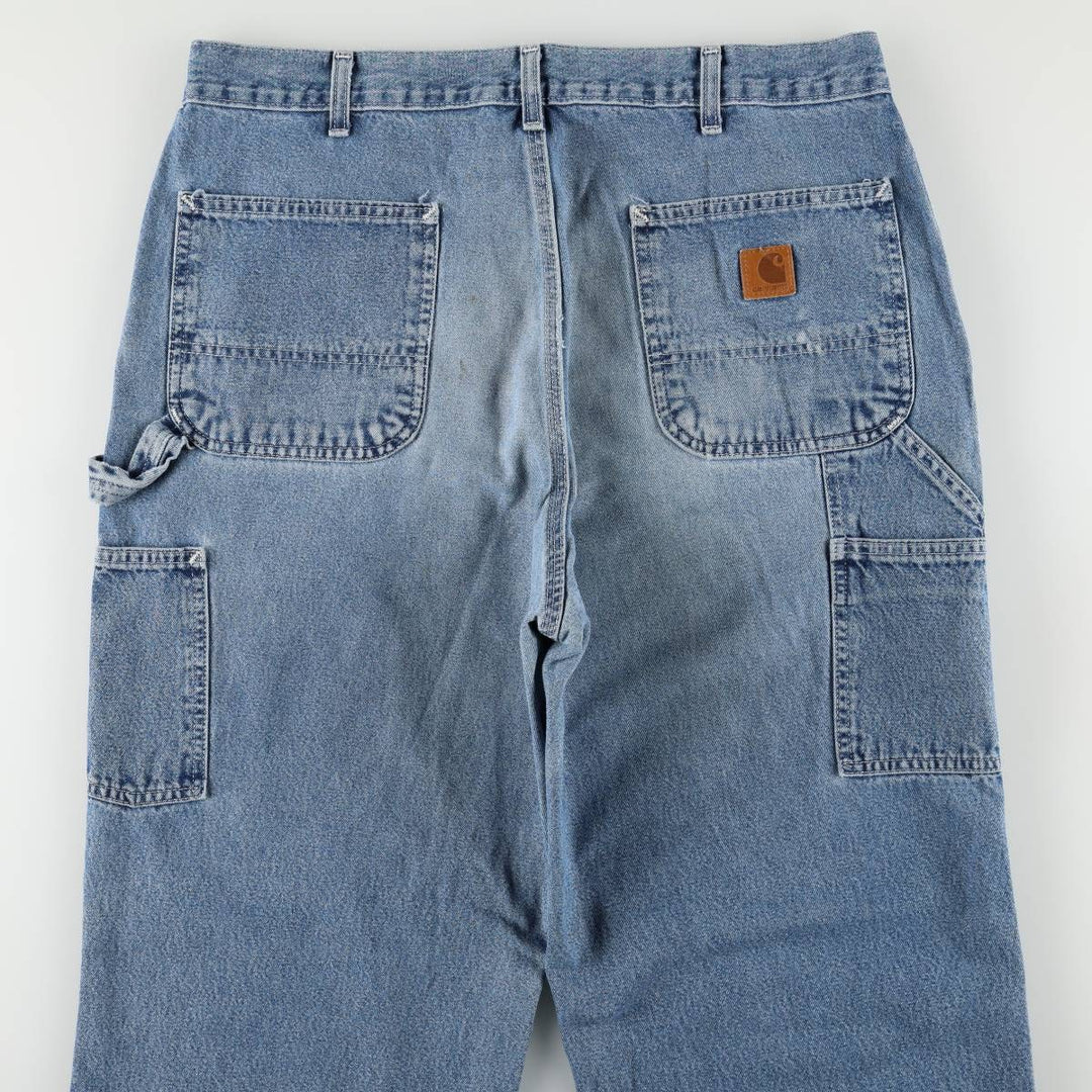 Carhartt Loose Original Fit Denim Painter Pants, Men's W36 (approx.) cotton blue type Vintage Second Hand