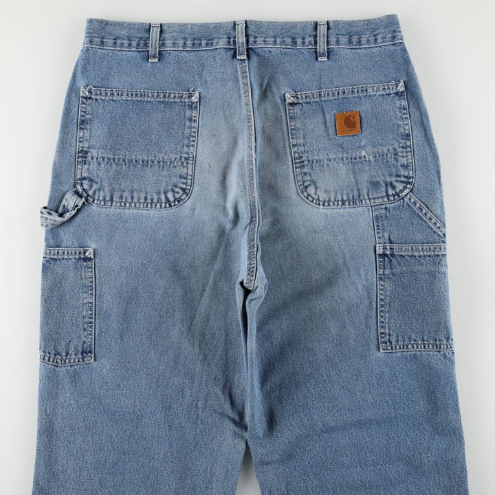 Carhartt Loose Original Fit Denim Painter Pants, Men's W36 (approx.) cotton blue type Vintage Second Hand