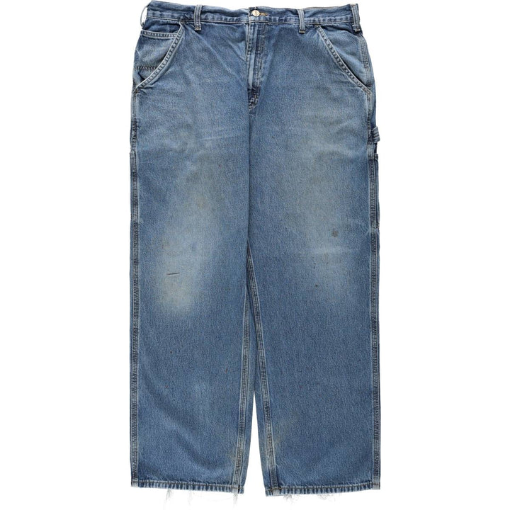 Carhartt Original Dungaree Fit Denim Painter Pants, Men's, Size 36 cotton blue type Vintage Second Hand