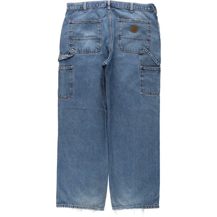 Carhartt Original Dungaree Fit Denim Painter Pants, Men's, Size 36 cotton blue type Vintage Second Hand
