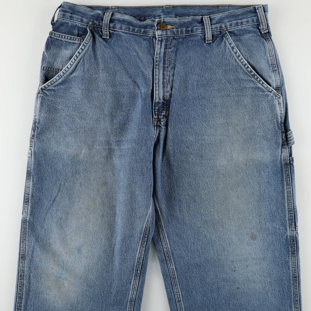 Carhartt Original Dungaree Fit Denim Painter Pants, Men's, Size 36 cotton blue type Vintage Second Hand