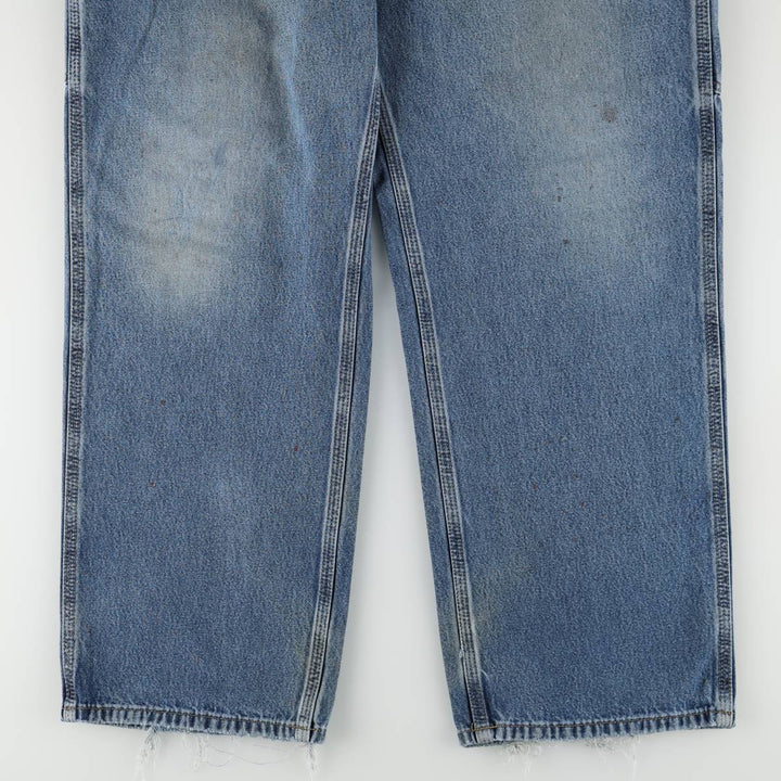 Carhartt Original Dungaree Fit Denim Painter Pants, Men's, Size 36 cotton blue type Vintage Second Hand