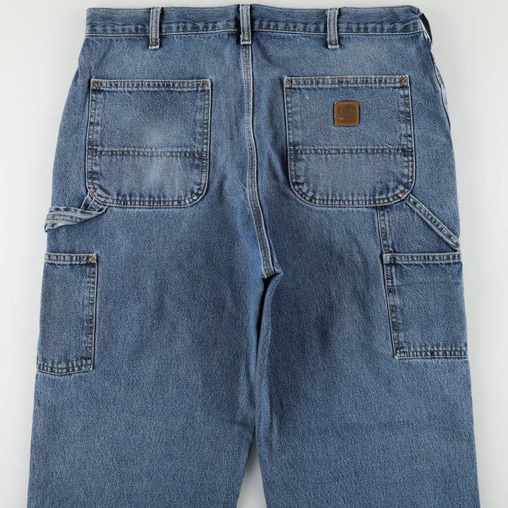 Carhartt Original Dungaree Fit Denim Painter Pants, Men's, Size 36 cotton blue type Vintage Second Hand