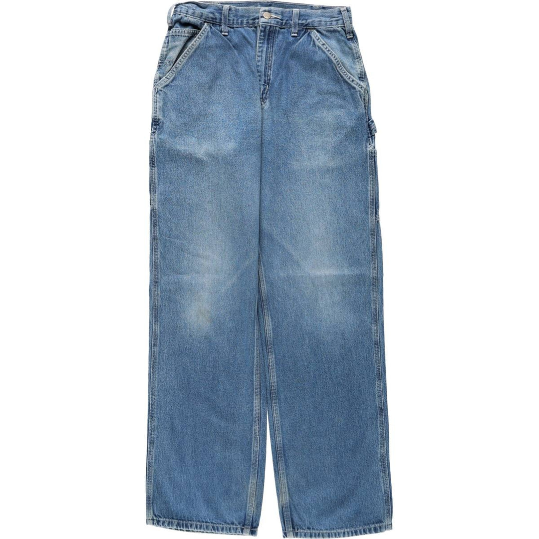 Carhartt Dungaree Fit Denim Painter Pants, Men's, W31 equivalent cotton blue type Vintage Second Hand