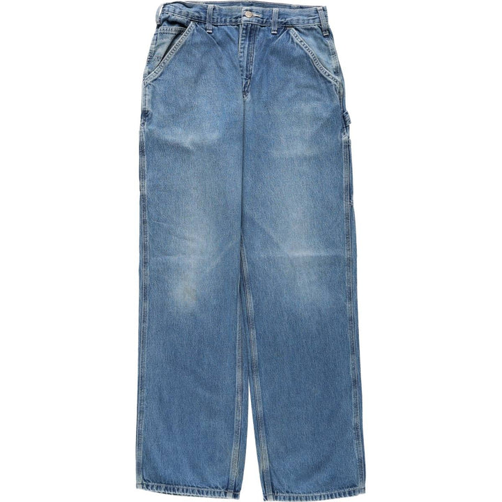 Carhartt Dungaree Fit Denim Painter Pants, Men's, W31 equivalent cotton blue type Vintage Second Hand