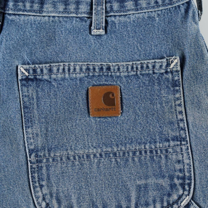 Carhartt Dungaree Fit Denim Painter Pants, Men's, W31 equivalent cotton blue type Vintage Second Hand