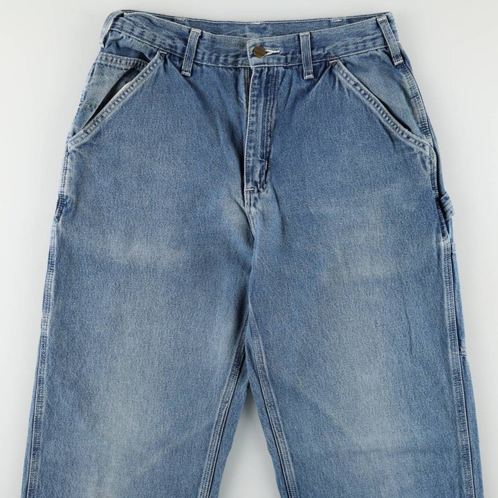 Carhartt Dungaree Fit Denim Painter Pants, Men's, W31 equivalent cotton blue type Vintage Second Hand