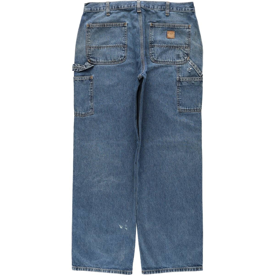 Carhartt Original Dungaree Fit Denim Painter Pants, Men's, Size 36 cotton blue type Vintage Second Hand