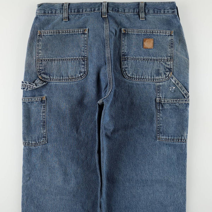Carhartt Original Dungaree Fit Denim Painter Pants, Men's, Size 36 cotton blue type Vintage Second Hand
