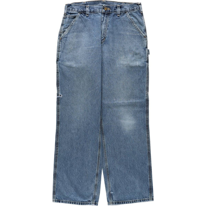 Carhartt Loose Original Fit Denim Painter Pants, Men's, Size W32 cotton blue type Vintage Second Hand