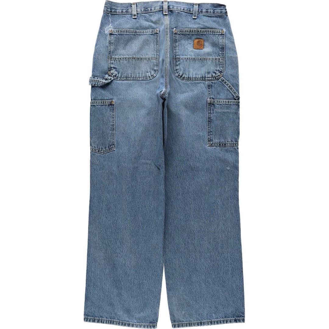 Carhartt Loose Original Fit Denim Painter Pants, Men's, Size W32 cotton blue type Vintage Second Hand