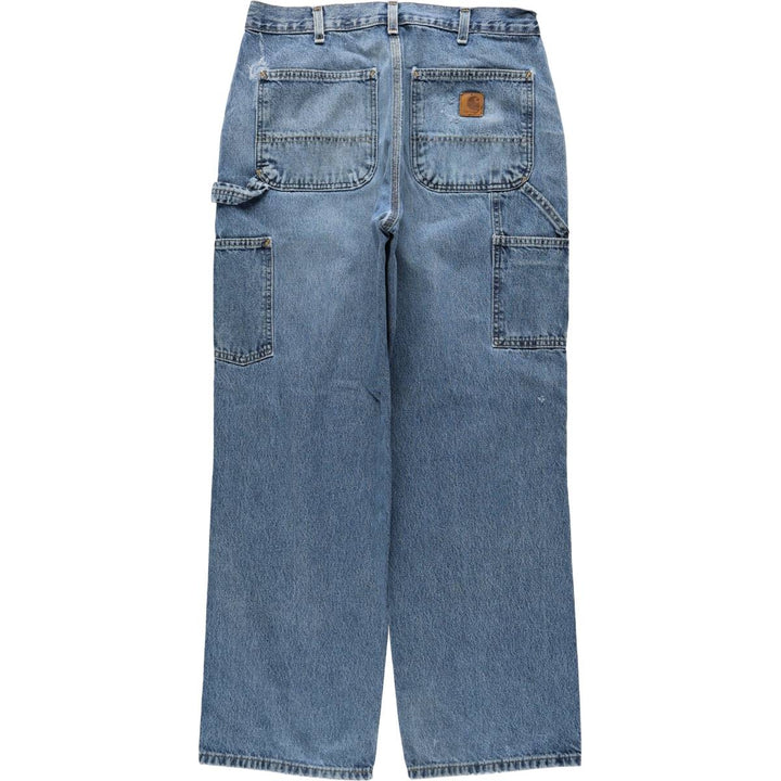 Carhartt Loose Original Fit Denim Painter Pants, Men's, Size W32 cotton blue type Vintage Second Hand