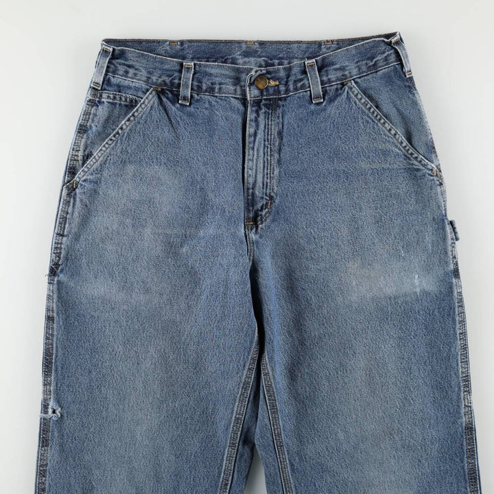 Carhartt Loose Original Fit Denim Painter Pants, Men's, Size W32 cotton blue type Vintage Second Hand