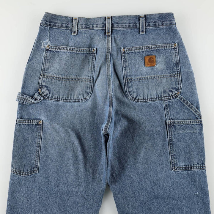Carhartt Loose Original Fit Denim Painter Pants, Men's, Size W32 cotton blue type Vintage Second Hand
