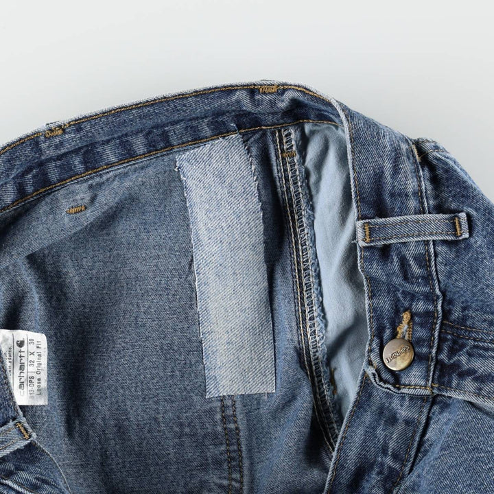 Carhartt Loose Original Fit Denim Painter Pants, Men's, Size W32 cotton blue type Vintage Second Hand