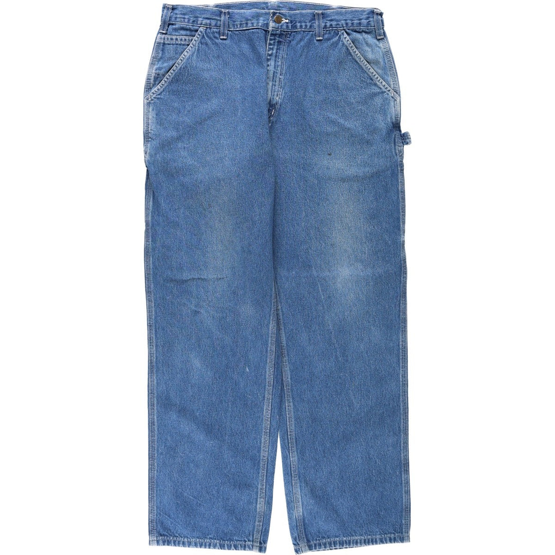 Carhartt Dungaree Fit Denim Painter Pants, Men's, W36 equivalent cotton blue type Vintage Second Hand