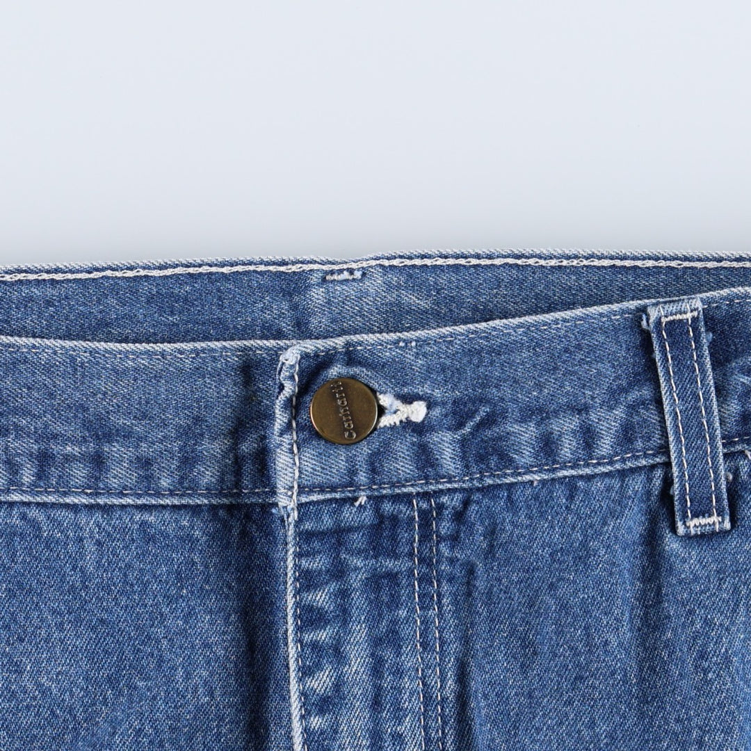 Carhartt Dungaree Fit Denim Painter Pants, Men's, W36 equivalent cotton blue type Vintage Second Hand