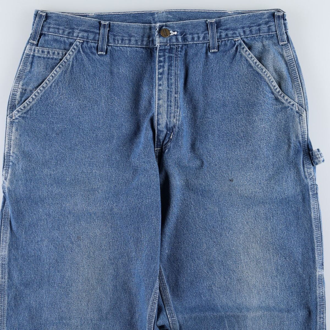 Carhartt Dungaree Fit Denim Painter Pants, Men's, W36 equivalent cotton blue type Vintage Second Hand