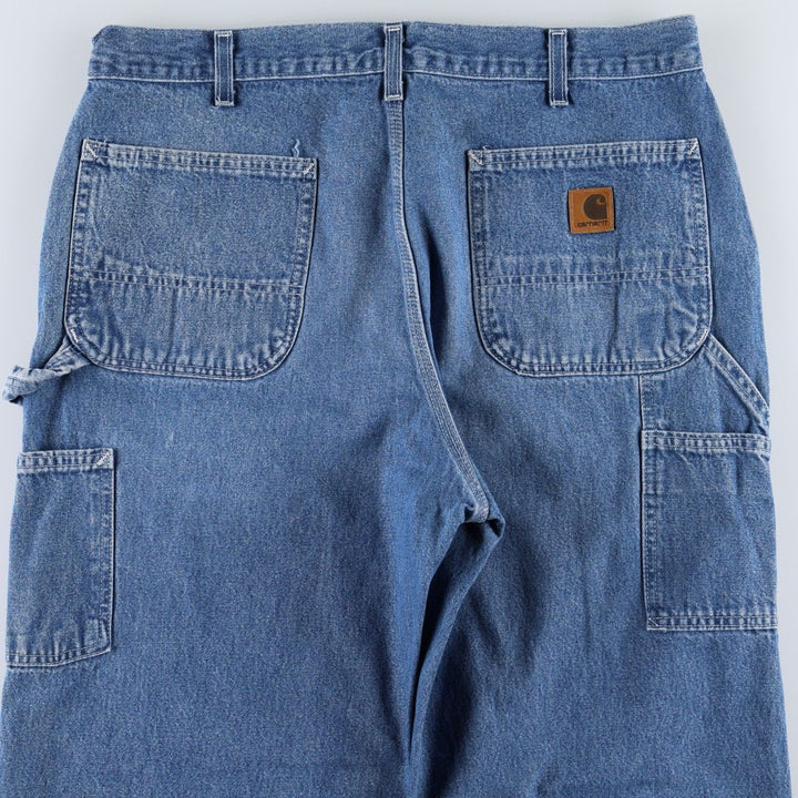 Carhartt Dungaree Fit Denim Painter Pants, Men's, W36 equivalent cotton blue type Vintage Second Hand