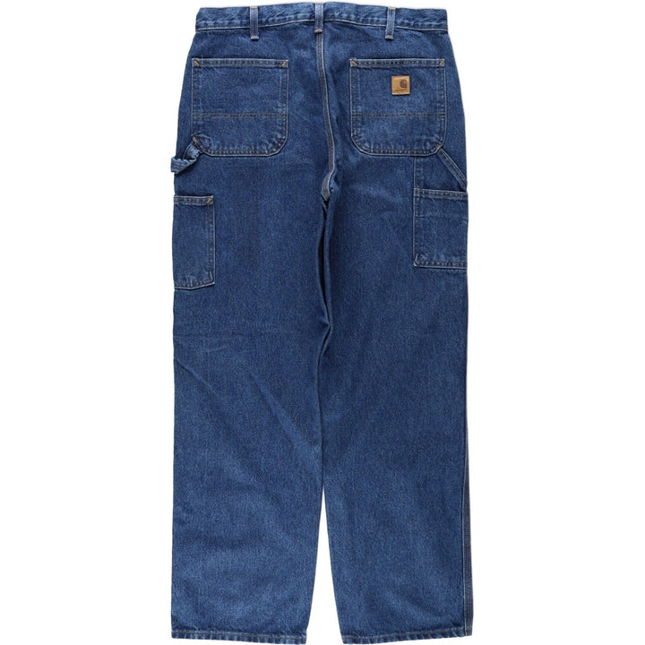 Carhartt Dungaree Fit Denim Painter Pants, Men's, W36 equivalent cotton blue type Vintage Second Hand