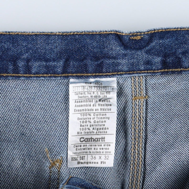 Carhartt Dungaree Fit Denim Painter Pants, Men's, W36 equivalent cotton blue type Vintage Second Hand