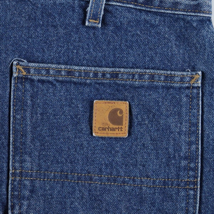 Carhartt Dungaree Fit Denim Painter Pants, Men's, W36 equivalent cotton blue type Vintage Second Hand