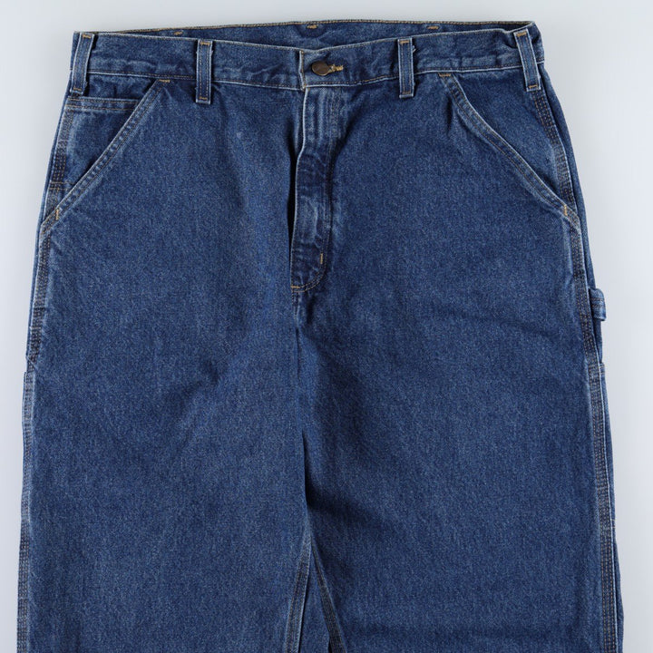 Carhartt Dungaree Fit Denim Painter Pants, Men's, W36 equivalent cotton blue type Vintage Second Hand