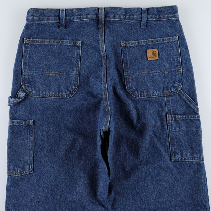 Carhartt Dungaree Fit Denim Painter Pants, Men's, W36 equivalent cotton blue type Vintage Second Hand